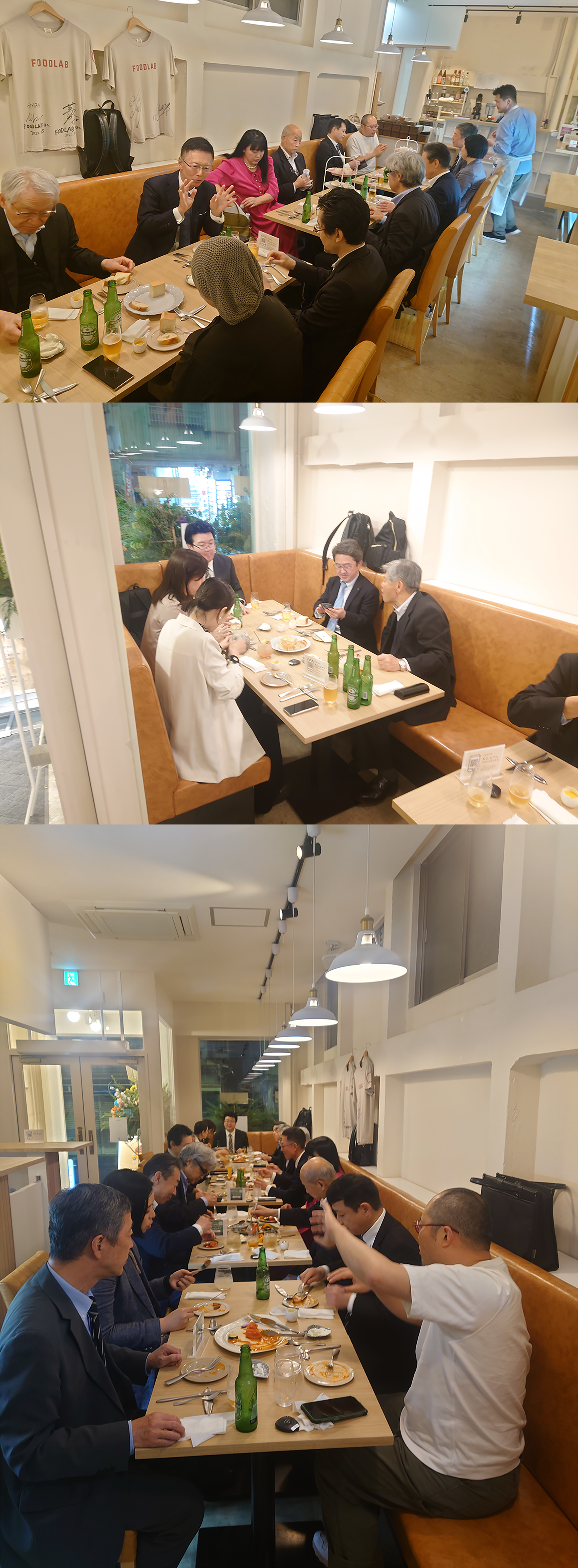 前回の懇親会の様子